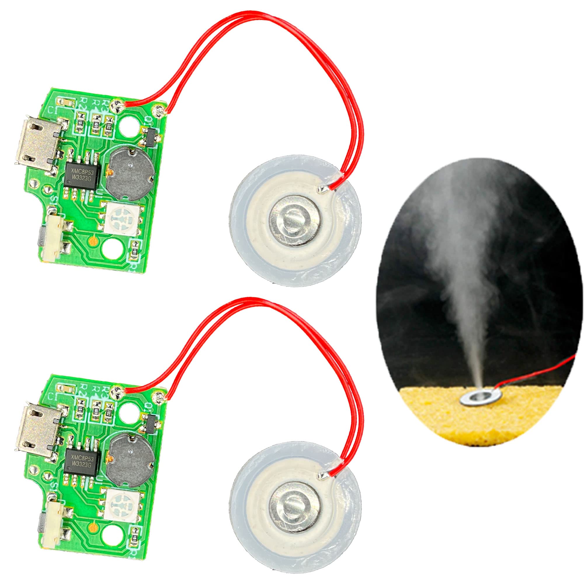 2 Pack Atomization Disc mist maker Ultrasonic Atomization Module